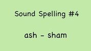 Sound Spelling #4 mp4 video