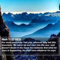 Mark 11:23-24 by Katherine Abbot