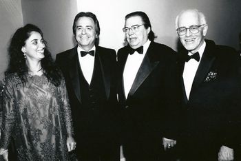 Mrs Jobim, Bobby, Antonio Carlos Jobim & Burt Korall
