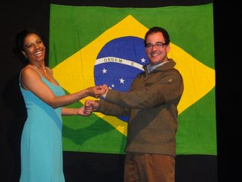 Brazilian Minister Paulo Guimarães and Me
