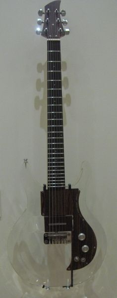 1970 Ampeg "Dan Armstrong" . The body was made of see through acrylic
