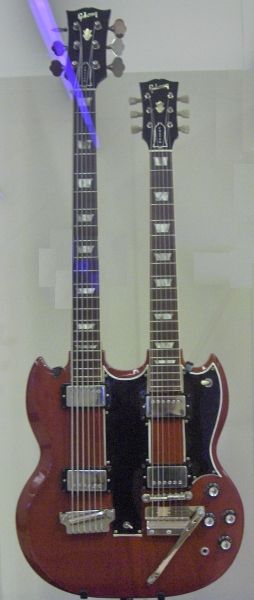1963 Gibson EDS 1275 Double Neck owned by Elvis Presley. He bought it for his movie "Spinout"

