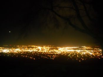 Hsv Al at night from Mont Sano Mt
