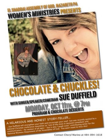 Chocolate & Chuckles Events!
