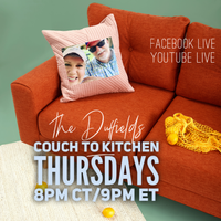 "Couch to Kitchen" LIVE Virtual Event Every Thursday Night