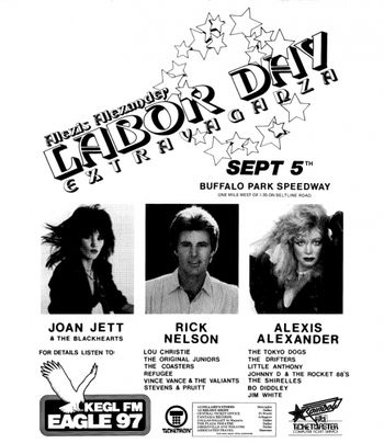 ALEXIS LABOR DAY POSTER             LINE UP
