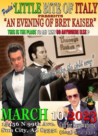 "An Evening of Bret Kaiser" - Crooning the Night away