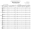 Morning Song - Solo Flute and Concert Band