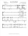 Joy To The World - SATB Choral Supplement