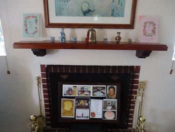 Launch fireplace display
