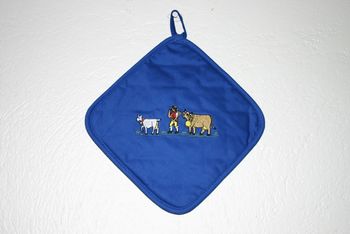 Swiss - pot holder
