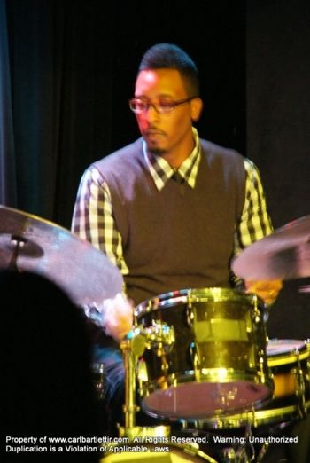 Drummer Emanuel Harrold Doing Justice To My Music @ "Hopeful" CD Release Party!
