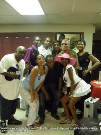 Say Cheese!  Musicians, Friends, & Fans, in Dressing Room, Post Performance @ King Arts Complex!

