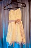 Lemon Gold Prom Dress