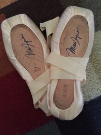 Mari Autographed Pointe Shoes