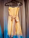 Lemon Gold Prom Dress