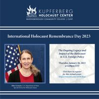 Save the Date: Holocaust Remembrance Day 