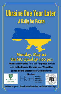 Ukraine One Year Later: A Rally for Peace