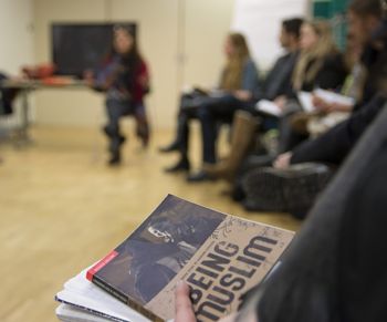 Dr. Afridi teaches Students Jewish Ghetto, Venice, Italy
