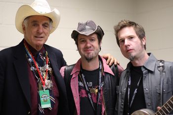 Backstage Farm Aid 2008 w/Brother David and David Amram
