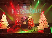 CANCELLED TO COVID Have A Merry 50s Christmas With The Holy Rocka Rollaz!