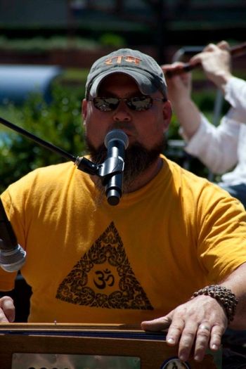 Randall Brooks, Bhakti House Band at Earth Day Dallas
