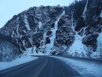Our Father's Glory!! Blue Frozen Waterfalls on Thompson Pass!!
