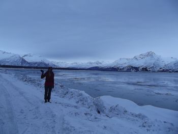 Our Father's Beauty and some snowy mountains!!
