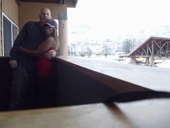Christmas Morning Balcony View Best Western Valdez!!
