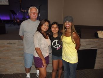 My Beautiful Baby Girl With Her Beautiful Parents!! Honey & I Love You!!
