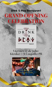 Enrique Infante LIVE at Drink & Play Restaurant Kiosk #31