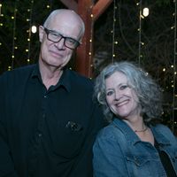 Nancy and Neil McCallion at Borderlands Brewing Co.