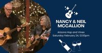 Nancy and Neil McCallion at Arizona Hop and Vines