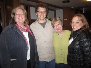 l-r:Amy Dixon-Kolar, DH, Sue Fink, Patti Schaffner
