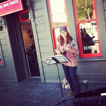 Busking for my Bike
