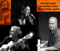 Beth Duncan Trio w/ Steve Homan on guitar, Joe Gilman on piano & Beth on vocals