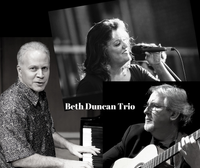 Wine & Jazz - Beth Duncan Trio w/Beth on vocals, Steve Homan on guitar & Joe Gilman on piano