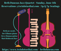 Beth Duncan Jazz Quartet @ Twin Lotus Thai