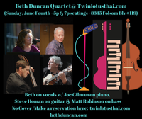 Beth Duncan Jazz Quartet @ Twin Lotus Thai