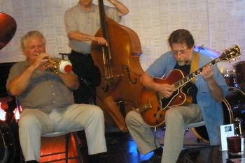 Trio at Somethin' Jazz NYC Bob, Lou Stelluti, Steve LaMattina
