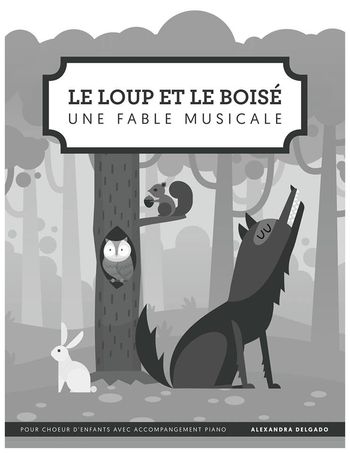 Couverture Loup et boisé
