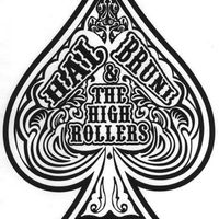 Hal Bruni & the High Rollers Ace of Spades Logo 3"x3" Vinyl Sticker