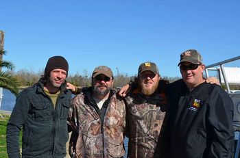 Dat's the Life! January 2014 Jason Herndon, Hal, Kyle Wilson and Scott Green on set of 'Dat's the Life', January 2014
