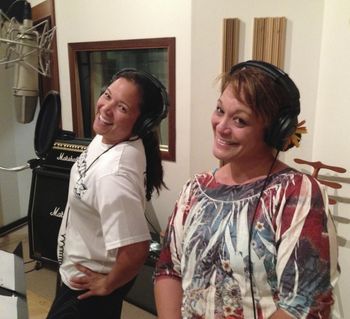 Melissa & Ginger ready to harmonize
