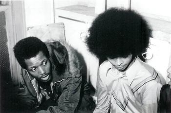 Leroy and Stuart at the RKO Proctor in Newark, NJ  1975
