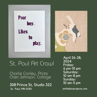 Charlie and Cheri and St. Paul Art Crawl