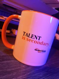 OG Talent is Secondary Mug