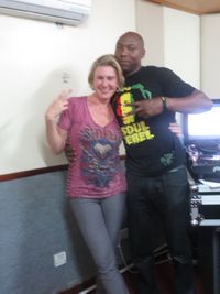 With DJ Flash, Citizen Radio
