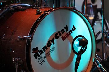 Randy Clay Band Bass Drum Logo
