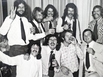 1976 Colin Hannah, David, Nigels brother Mark Pickmere, Brian King, Nigel Boyd,....... Front...... Hammond, Trevor King, Bear Morgan, Ron W
